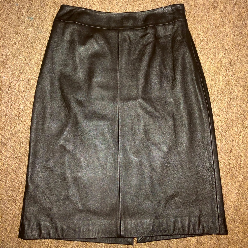 Leather Skirt